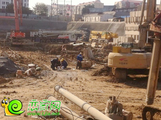 財(cái)智天地工地實(shí)景