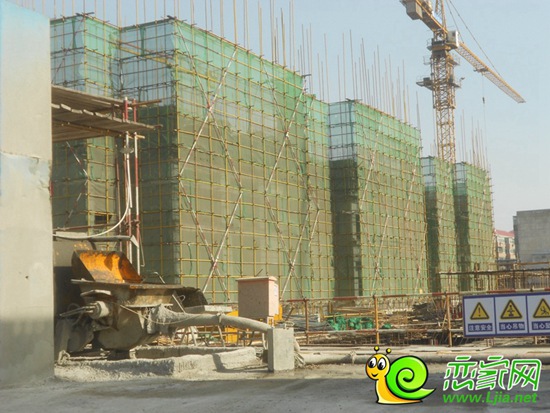 遠(yuǎn)洋新興公館1#樓工地實(shí)景