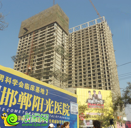 鹿城國際現(xiàn)已全面封頂