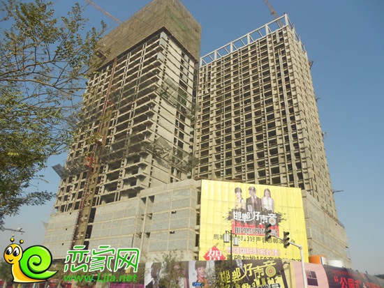 鹿城國際現(xiàn)已全面封頂