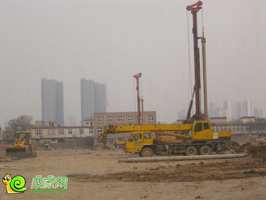 陽光新卓廣場工地實(shí)景