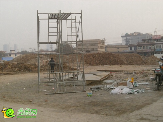 陽光新卓廣場工地實(shí)景