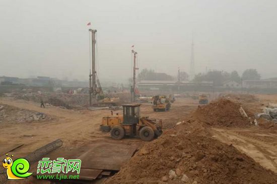 卓冠美景城工地實(shí)景