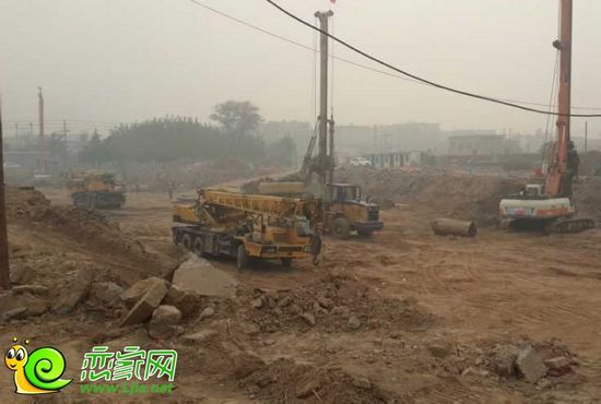 卓冠美景城工地實(shí)景