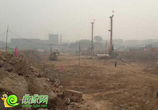 卓冠美景城工地實(shí)景