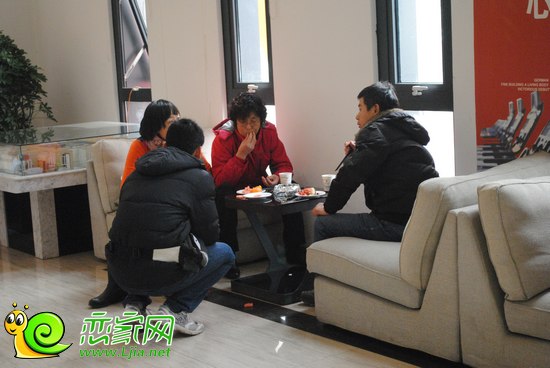 客戶享用美食