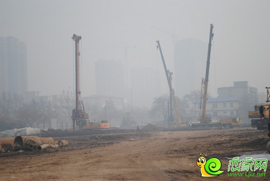 陽光新卓廣場工地實(shí)景