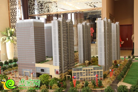 陽光新卓廣場沙盤圖