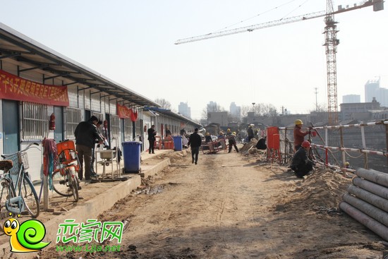 宜家花園工地實(shí)景