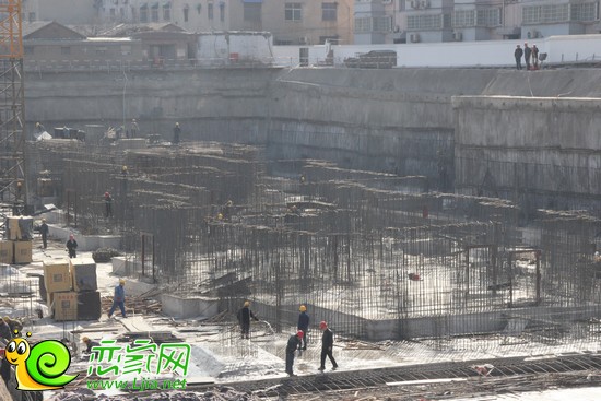 宜家花園6#樓正在建負(fù)2層