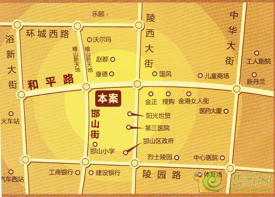 東方新天地區(qū)位圖
