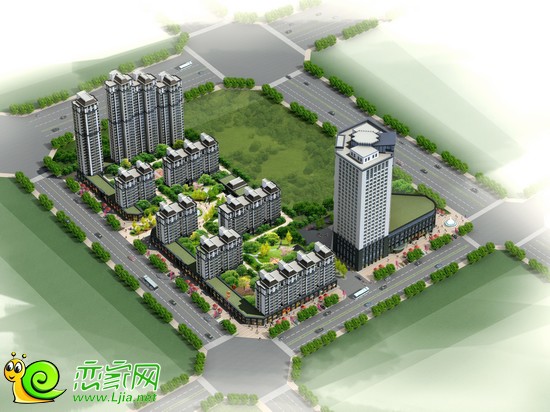 華浩活力城鳥瞰圖