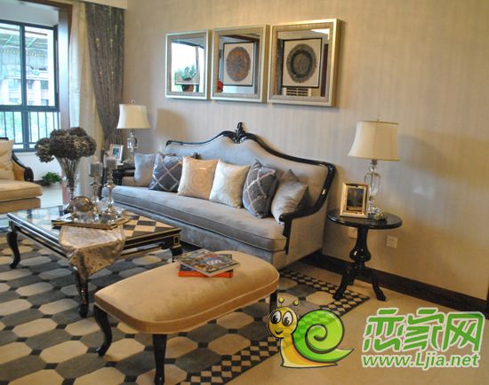 137平米 客廳