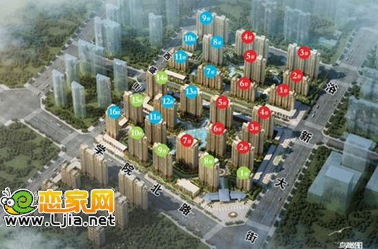 阿爾卡迪亞鳥瞰圖