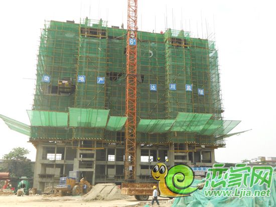 阿爾卡迪亞三期陽(yáng)光苑6#工程進(jìn)度