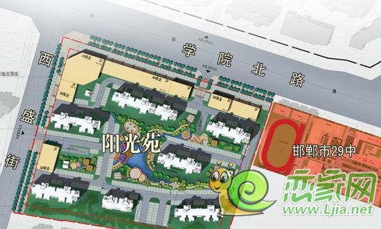 陽光苑平面圖
