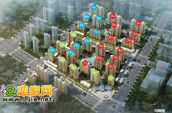 阿爾卡迪亞鳥瞰圖
