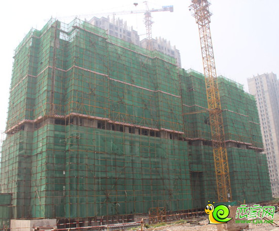 美的城12#工程進(jìn)度實(shí)景圖