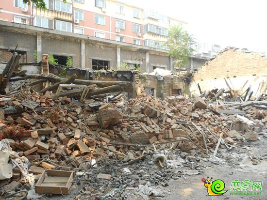 米蘭國際工地正在拆遷