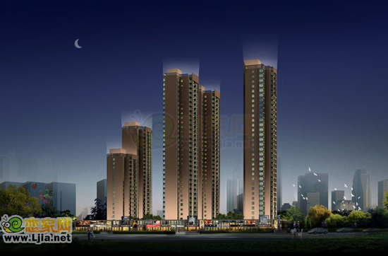 華浩廣星源夜景效果圖