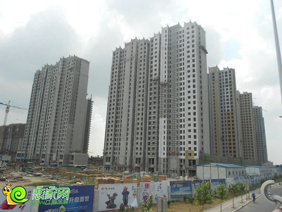 美的城工程進(jìn)度實(shí)景圖