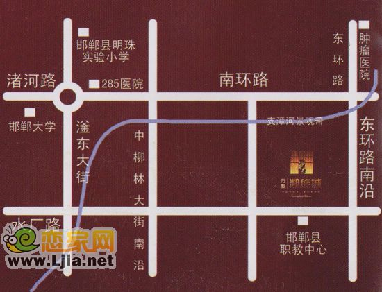 萬聚凱旋城區(qū)位圖