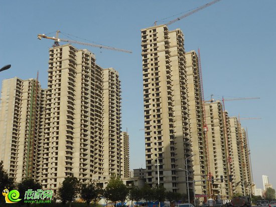 上都名苑工程進度實景圖