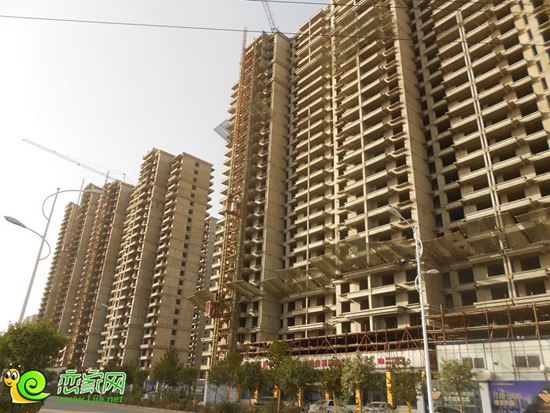 上都名苑工程進度實景圖