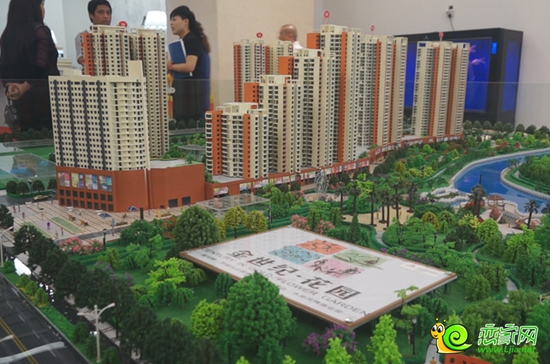 金世紀花園沙盤圖