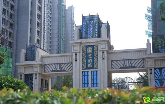 美的城正門(mén)實(shí)景