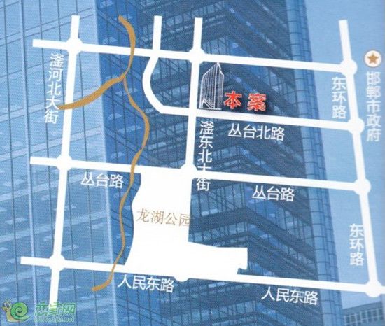 國際金融大廈區(qū)位圖
