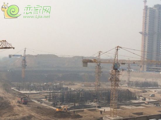 聯(lián)邦·御景江山二期工地實(shí)景圖
