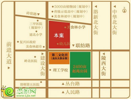 錦繡江南區(qū)位圖