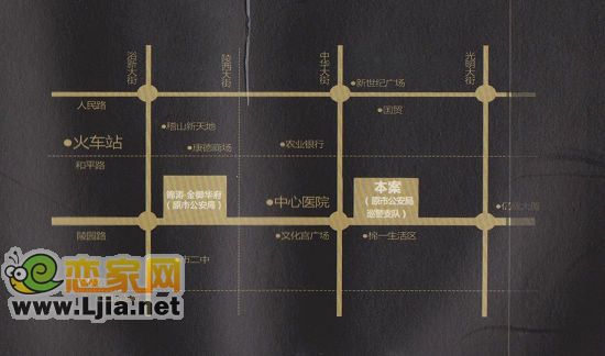 皓月大廈區(qū)位圖