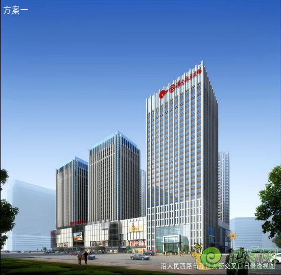 陽(yáng)光新卓廣場(chǎng)效果圖