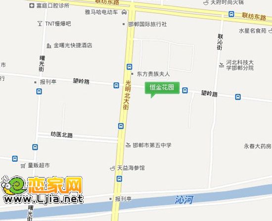 名仕公館區(qū)位圖