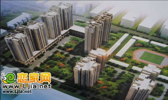 永華新城鳥瞰圖