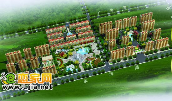 《邯城北郡》項(xiàng)目鳥(niǎo)瞰圖