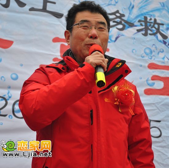 著名冬泳人、中國冰人王剛義博士致辭