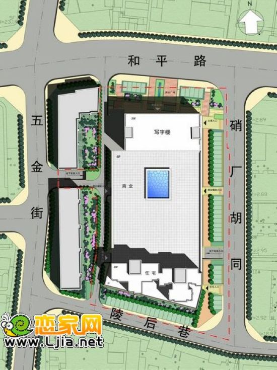 義烏小商品批發(fā)城區(qū)位圖