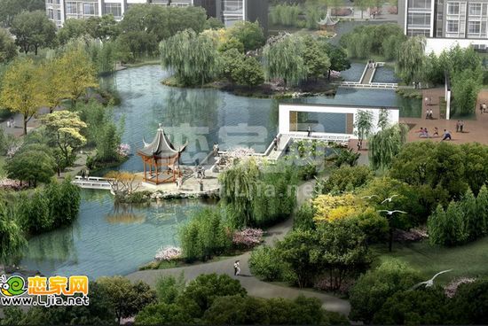 錦繡江南景觀效果圖