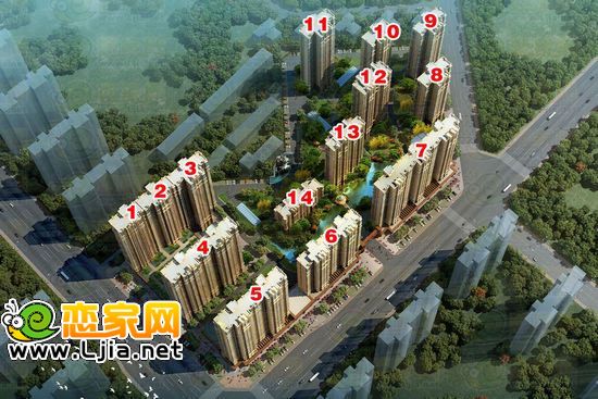 上都名苑鳥瞰圖