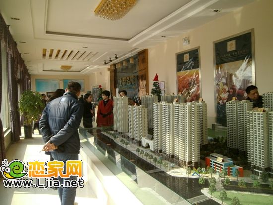 售樓部現(xiàn)場