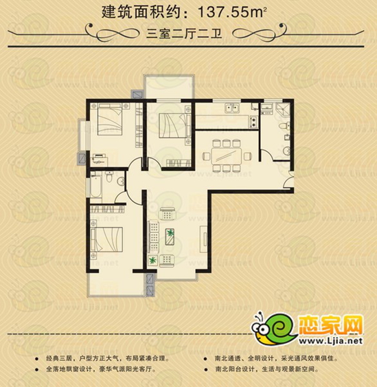 8#G戶型 137.55平米