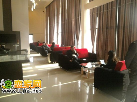 售樓部現(xiàn)場