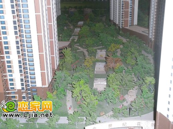小區(qū)內部沙盤景觀
