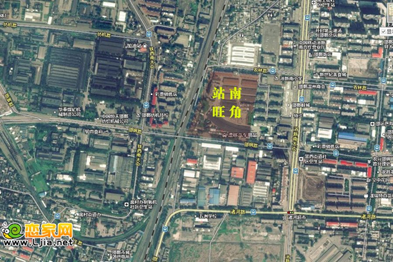 站南旺角區(qū)位圖