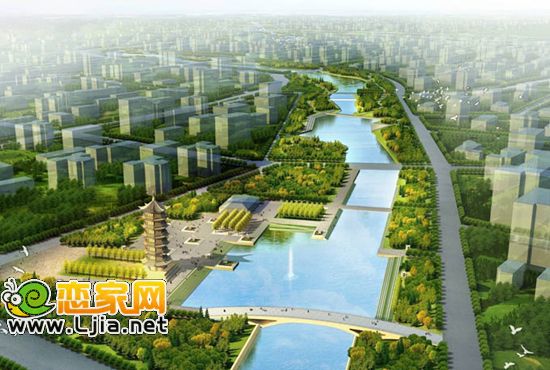 支漳河效果圖