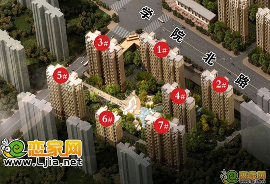 阿爾卡迪亞陽光苑鳥瞰圖