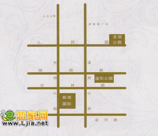 新城國際區(qū)位圖